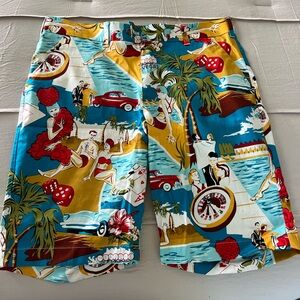 Loudmouth Las Vegas Golf Shorts